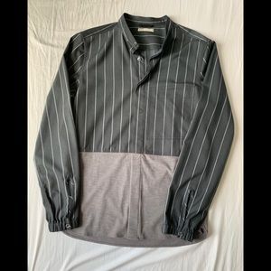 O.N.S   Blocked button down shirt jacket
